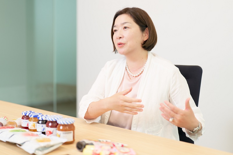 アヲハタ取締役　藤原かおりさん