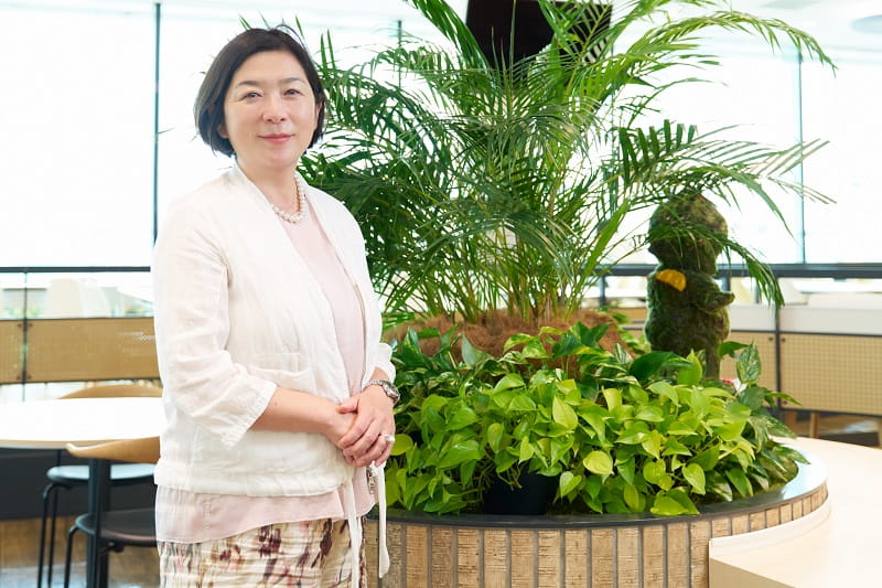 アヲハタ取締役　藤原かおりさん