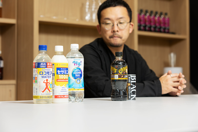 Marketing Nativeのインタビューを受けるサントリービバレッジ＆フード 新価値創造部長 大塚匠さんの写真